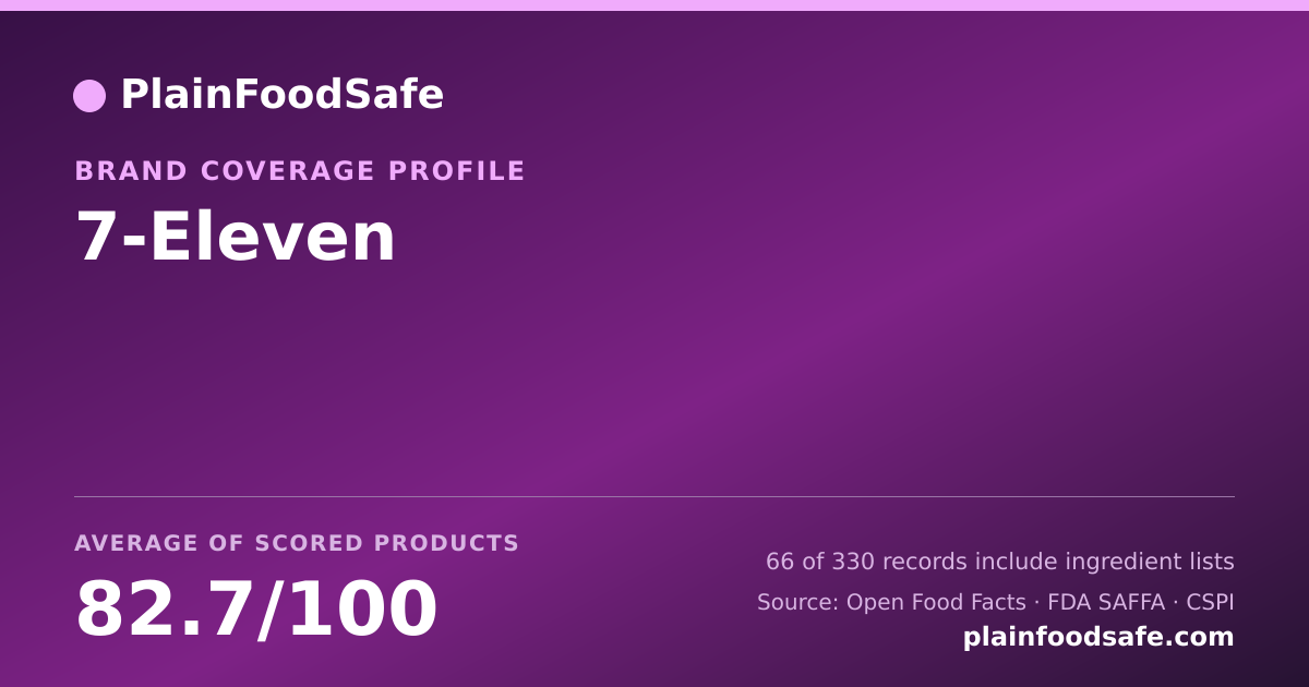Share card for 7-Eleven Food Safety Profile