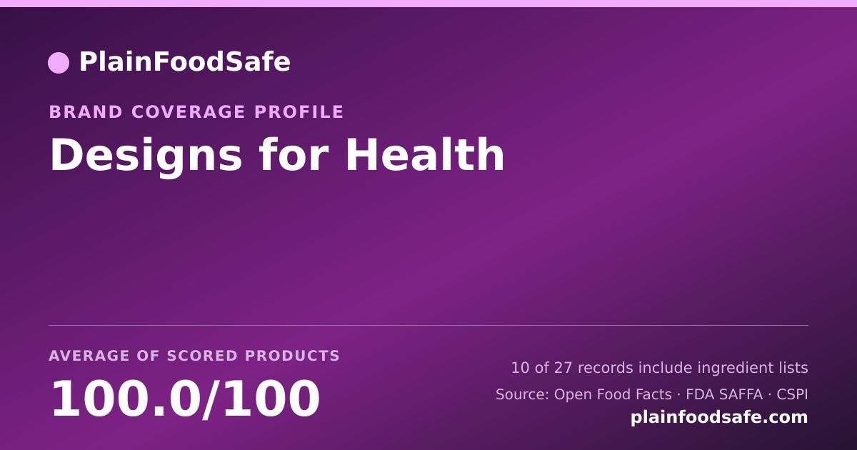 Share card for Designs for Health Food Safety Profile