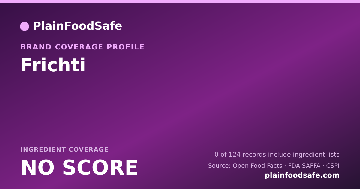 Share card for Frichti Food Safety Profile