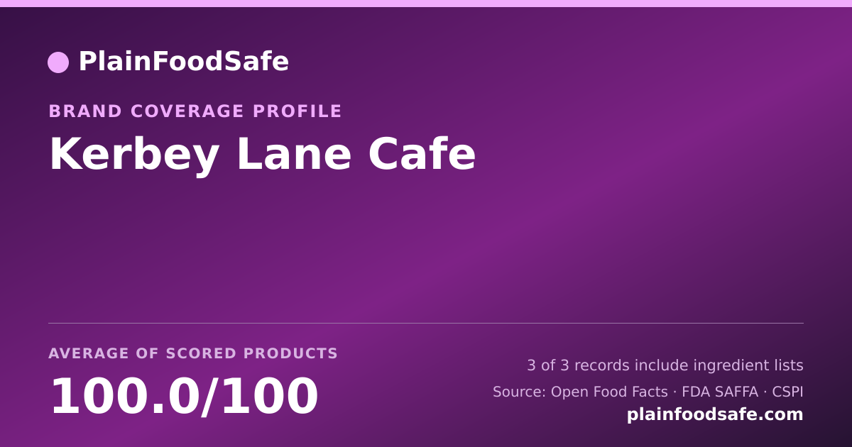 Share card for Kerbey Lane Cafe Food Safety Profile