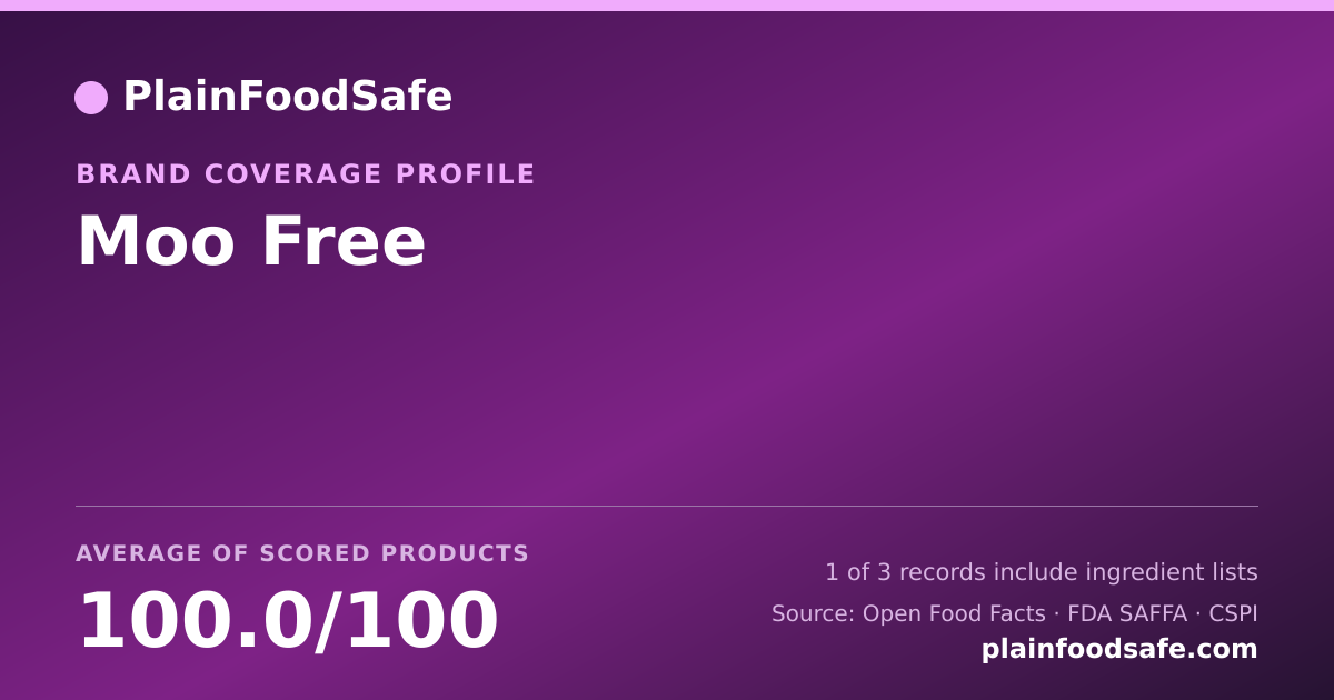 Share card for Moo Free Food Safety Profile