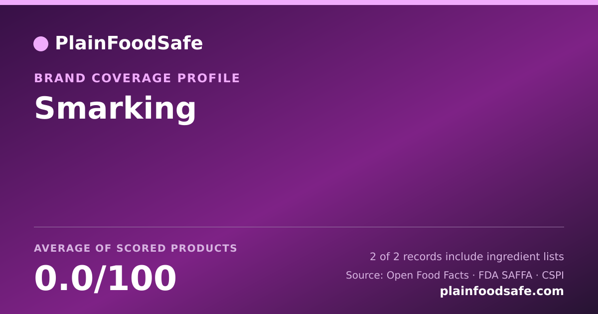 Share card for Smarking Food Safety Profile
