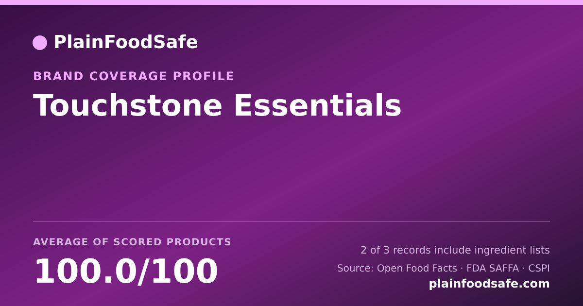 Share card for Touchstone Essentials Food Safety Profile
